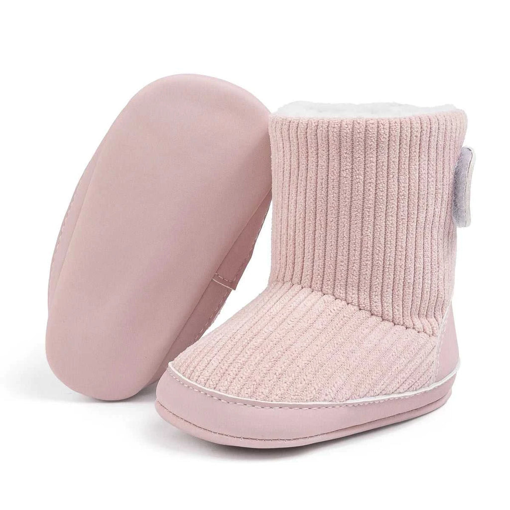 KIDSUN Newborn Baby Winter Boots Soft Corduroy Warm Booties With Fur Lining Unisex Design For Baby Boys Girls The jack market .AU The jack market .AU Mum & Kids: Essential Products for Every Family $ 26 14:771;200000264:201336170