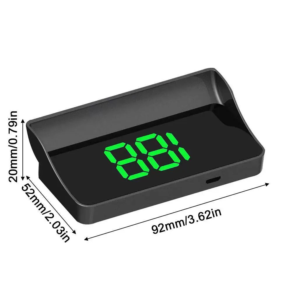 Car Head-up Display HUD Windshield KMH Digital Electronic Speedometer GPS System Projector Interior Trim Accesorios