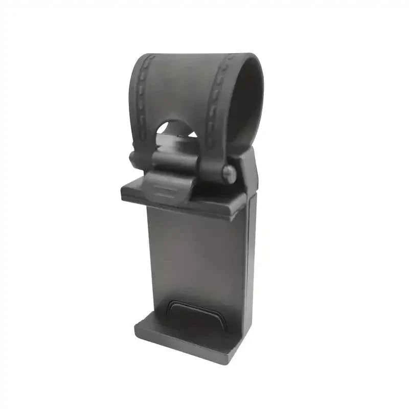 Universal Car Steering Wheel Phone Holder Hook Mount Navigation Mobile Phone Bracket Support in Car for iPhone Xiaomi Samsung