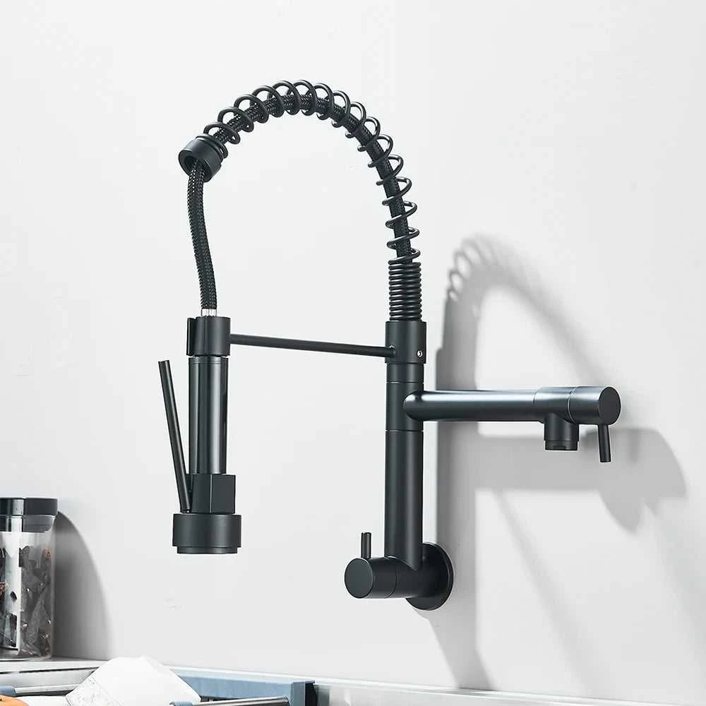 Rozin Matte Black Pull Down Kitchen Faucet Single Cold Water Dual Spouts Kitchen Tap 4 Colors Wall Mounted ABS Nozzle Crane The jack market .AU The jack market .AU Home $ 96 14:496#Gold Faucet;200007763:201336342