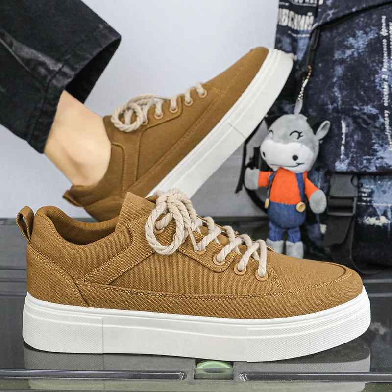 Men's shoes spring summer new styles men's niche design youth versatile casual shoes sports trendy shoes board shoes
