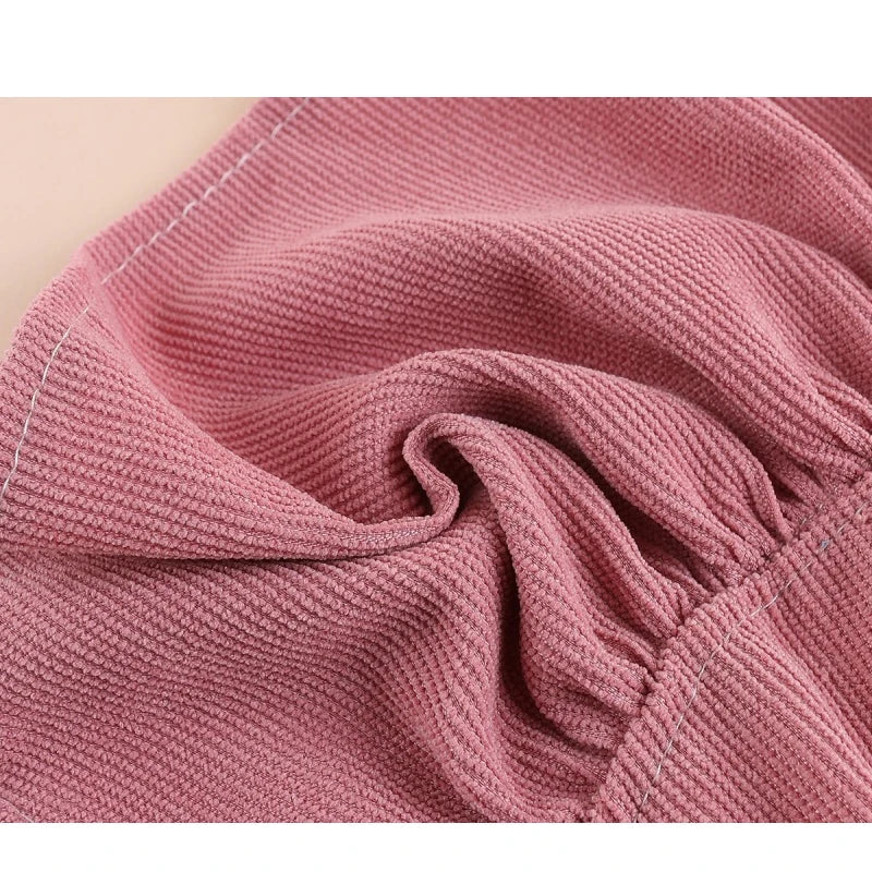 Dog Clothes Corduroy Girl Dress Puppy Summer Clothes Sleeveless Skirt For Small Dogs Chihuahua Puppy Clothing Harness Dresses XS