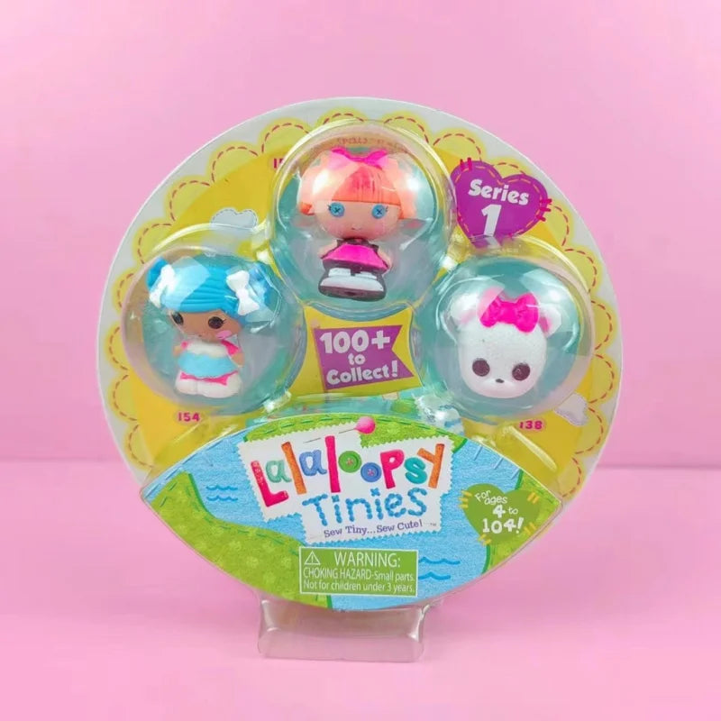 Lalaloopsy  Lele Angel thumb doll doll house scene children's toys
