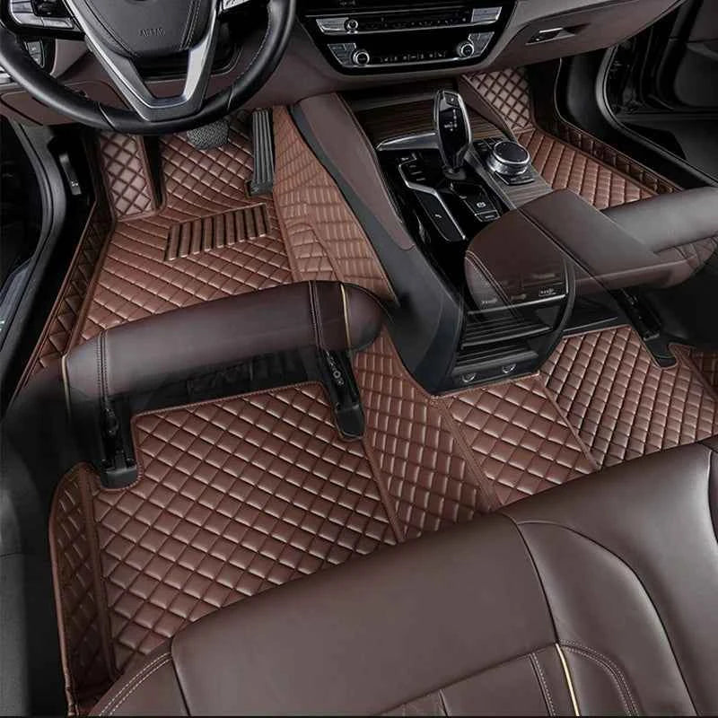 Car Floor Mat For Volvo V70 Xc60 V60 Xc90 S90 S60 V40 C30 C70 S80 V90 Xc40 Xc70 High Quality Leather Foot Pad Auto Accessories
