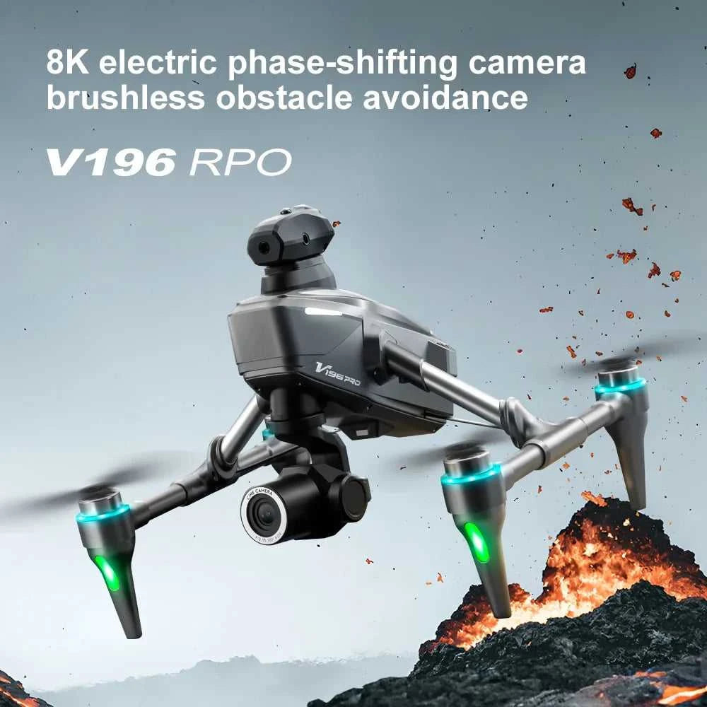 Race Drone 8K Dual Professional Aerial Photography HD Dual-Camera WIFI FPV Four-Axis Rc Quadcopter Toy UAV The jack market .AU The jack market .AU Drones $ 196 14:193#8K