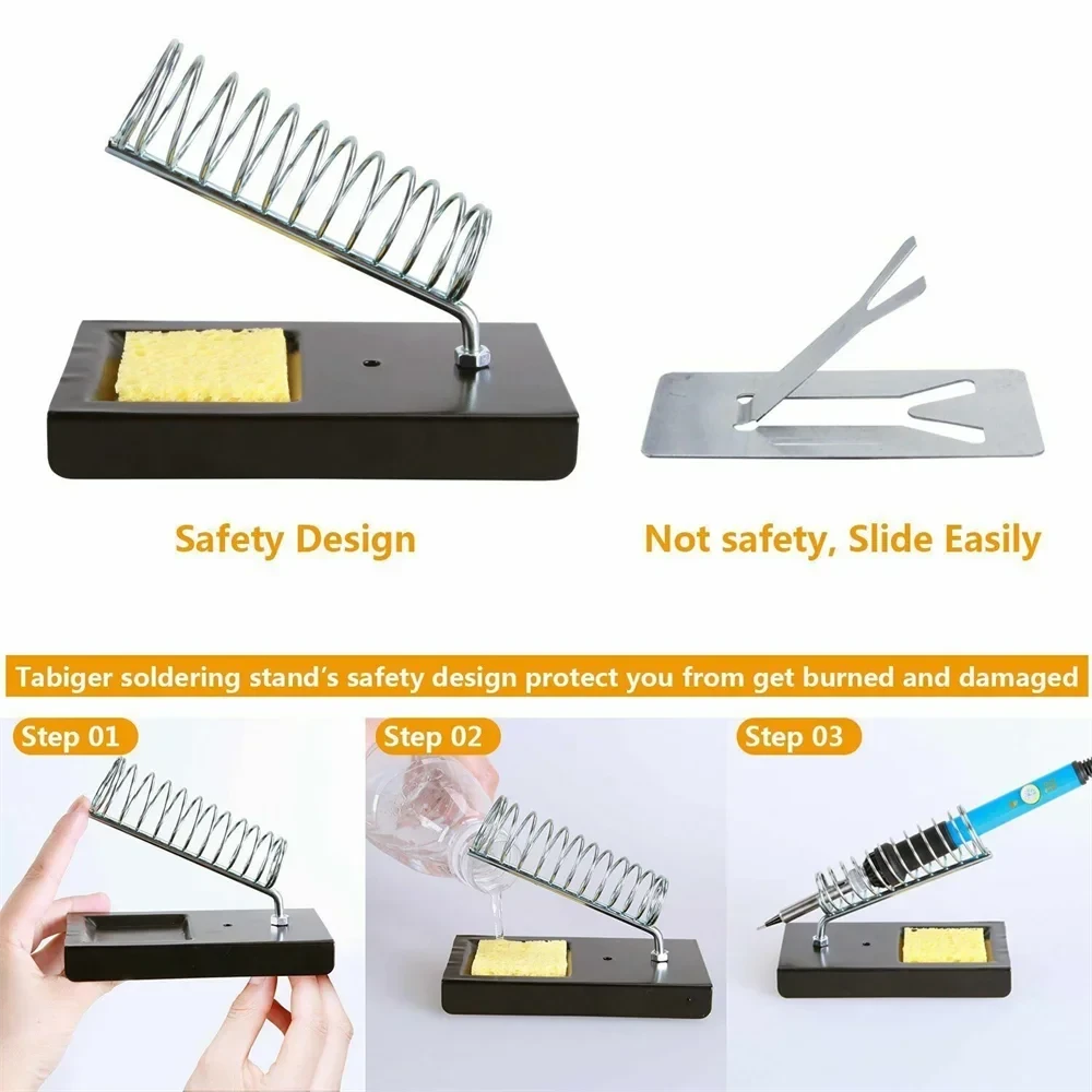 SolderPro 15-in-1 Adjustable Temperature Soldering Iron Kit - 220V 60W with EU Plug
