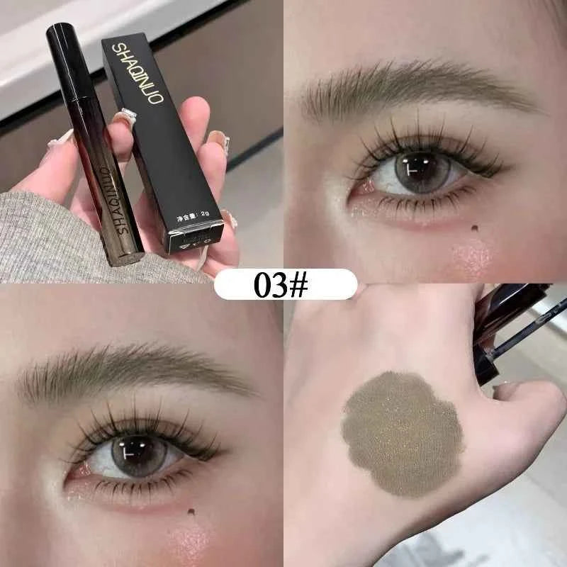 Mist Velvet Natural Eyebrow Enhancer Dye Gel Tint Mascara Waterproof Lasting Quick Dry Dyeing Brow Tattoo Tinted Cream Makeup