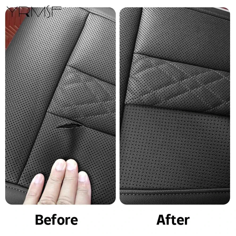 Breathable Perforated Leather Repair Sticker Furniture Sofa Self-adhesie PU Leather Patches for Sofa Hole Bags Car Seats Sticker The jack market .AU The jack market .AU Home $ 46 14:193#Black 40cmx150cm