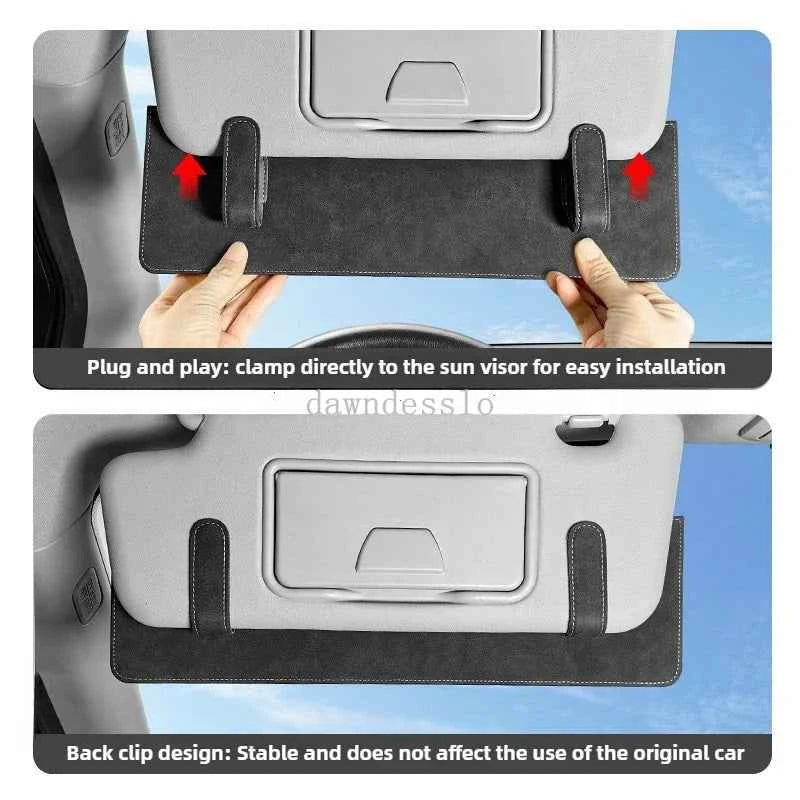 Car Sun Visor Sunshine Occlusion Extension Anti Glare Eye Protection Universal Parasols for Cars Auto Tools Interior
