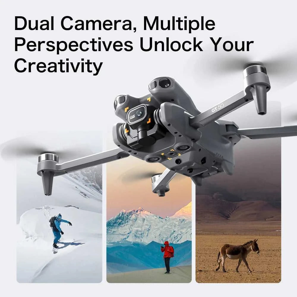 NEW Foldable Drone With Screen Control 8k Aerial Photography Optical Flow Positioning 360° Obstacle Avoidance Helicopter Drone The jack market .AU The jack market .AU Drones $ 133 14:29#4k-Dark Grey