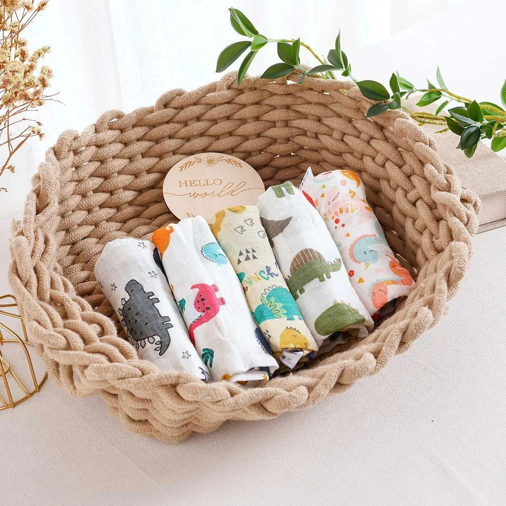 Kangobaby #My Soft Life# 5pcs Multifunctional Baby Muslin Bib Newborn Blanket Breathable Child Scarf 60x60cm The jack market .AU The jack market .AU Mum & Kids: Essential Products for Every Family $ 34 14:1052#CP04