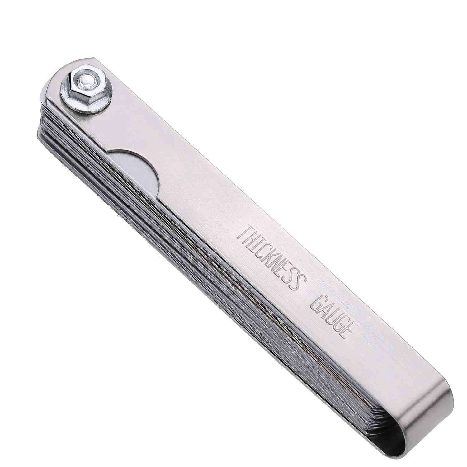 Metric Thickness Feeler Gauge 32 Blades Set Tappet With Brass Gap Measure Tool Range 0.04mm 0.88mm Valve Motorcycle Measurement