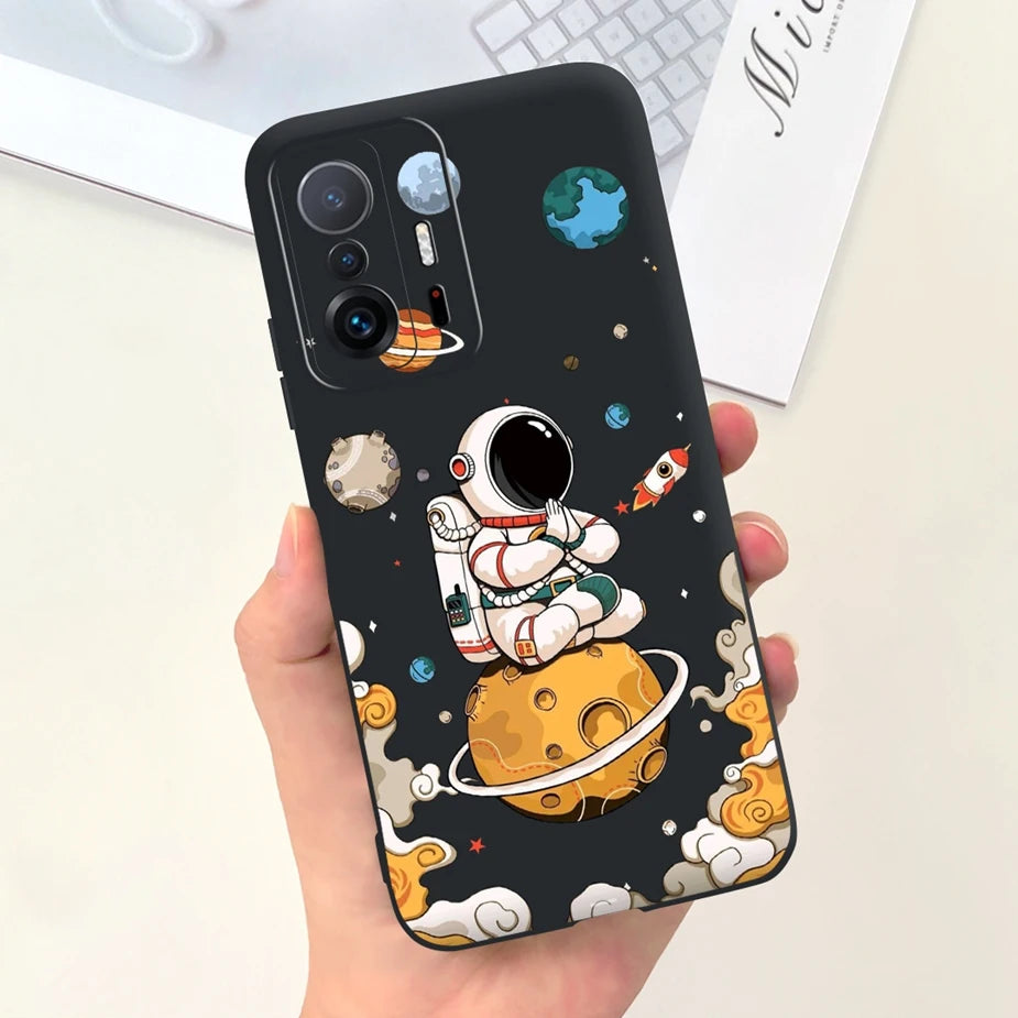 Xiaomi 11T Pro Case - Cute Cartoon Design, Soft Silicone Protection for Xiaomi Mi 11T Pro & 11TPro
