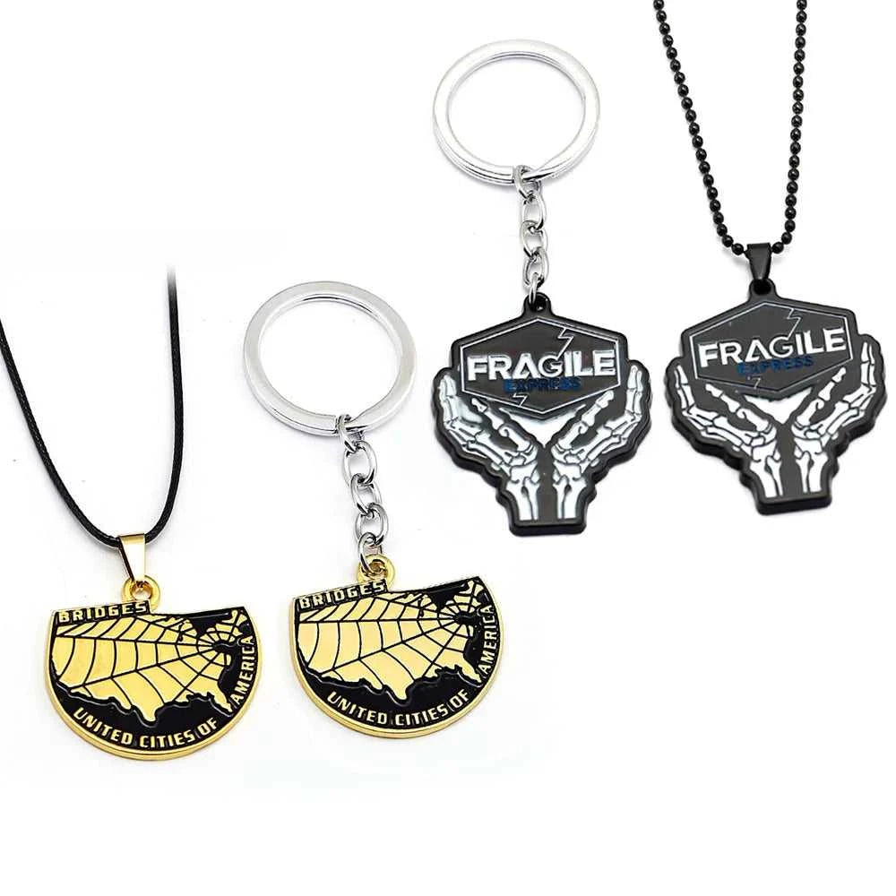 Game Death Stranding Keychain Necklace Dream Catcher Charms Alloy Gift Box Accessories Cosplay For Men Women Bag Pendant Gifts The jack market .AU The jack market .AU Jewellery & Chains $ 55 14:618#keychain