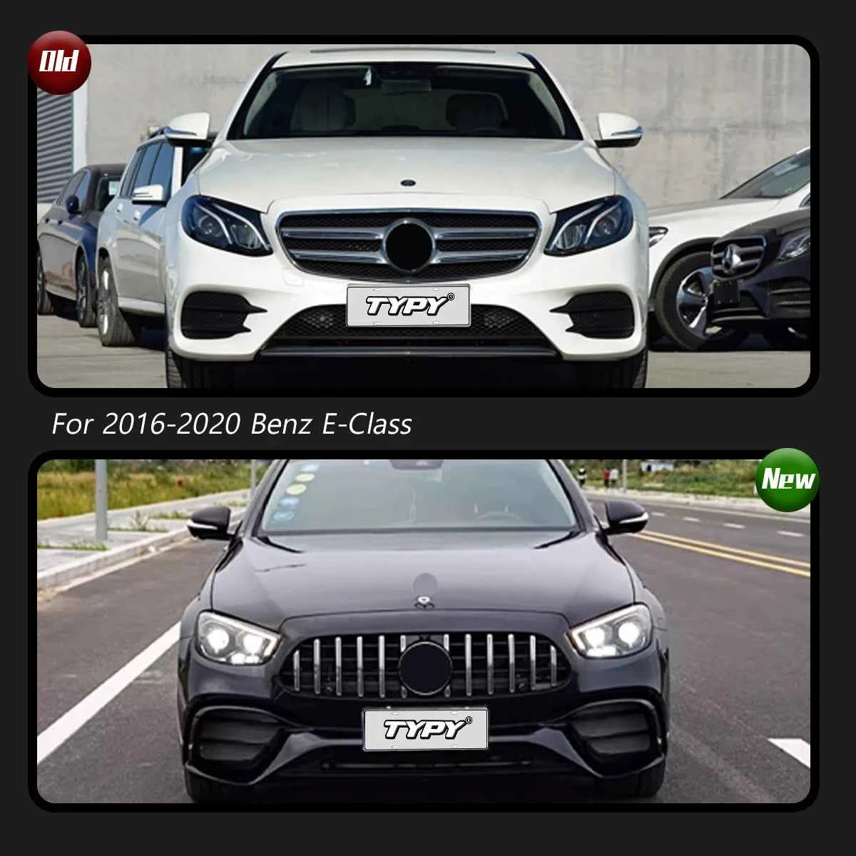 TYPY Car Lights For Benz E-Class W213 Headlights 2016-2023 LED Lamps Daytime Running Lights Dynamic Turn Signal Auto Accessories