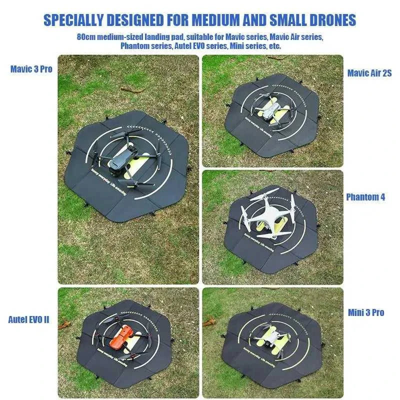 Volodymyr 80cm(31’’) Drone Landing Pad Fast-Fold Double-Sided Waterproof for DJI Mavic 3 Pro/ Phantom 4 Pro/ Autel EVO II The jack market .AU The jack market .AU Drones $ 141 14:365458#80Cm tarmac set