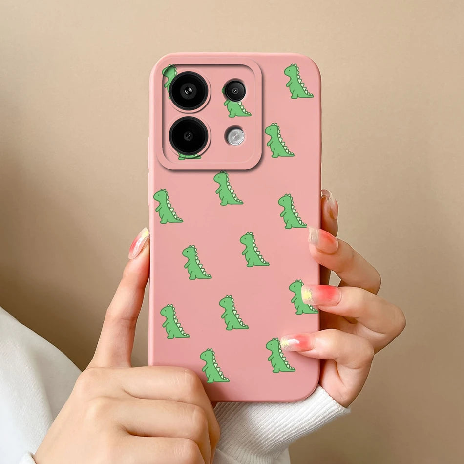 Xiaomi Poco X6 Pro Anime Silicone Case - Full Protection & Shockproof Design for Ultimate Style & Durability
