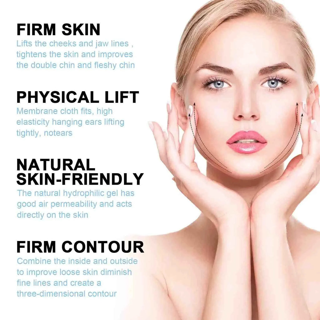 Radiant Glow Collagen Facial Mask | V-Shaped Firming & Brightening Hydration with Hyaluronic Acid