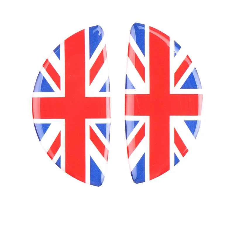 2Pcs Car Sticker For MINI COOPER R56 R55 R60 R61 Countryman F55 F56 F60 Crystal Epoxy Interior Accessory Car Door Handle Sticker