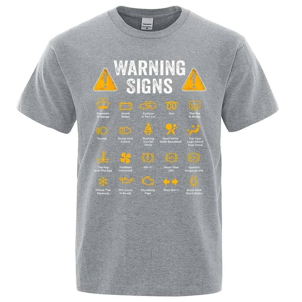 Funny Driving Warning Signs 101 Auto Mechanic Gift Driver T-Shirt Fashion Casual T Shirt Cotton Mens Tops Tees Casual Oversized The jack market .AU The jack market .AU Men Fashion $ 35 14:173#Brown;5:4183