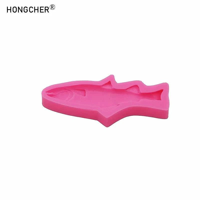 Silicone Fish Mold - Food Safe Chocolate Candy Fondant Ice Mold Flexible Soap Candle Wax Resin Polymer Clay Mold,Fish Mold The jack market .AU The jack market .AU Fishing Gear $ 20 14:200006153#Pink