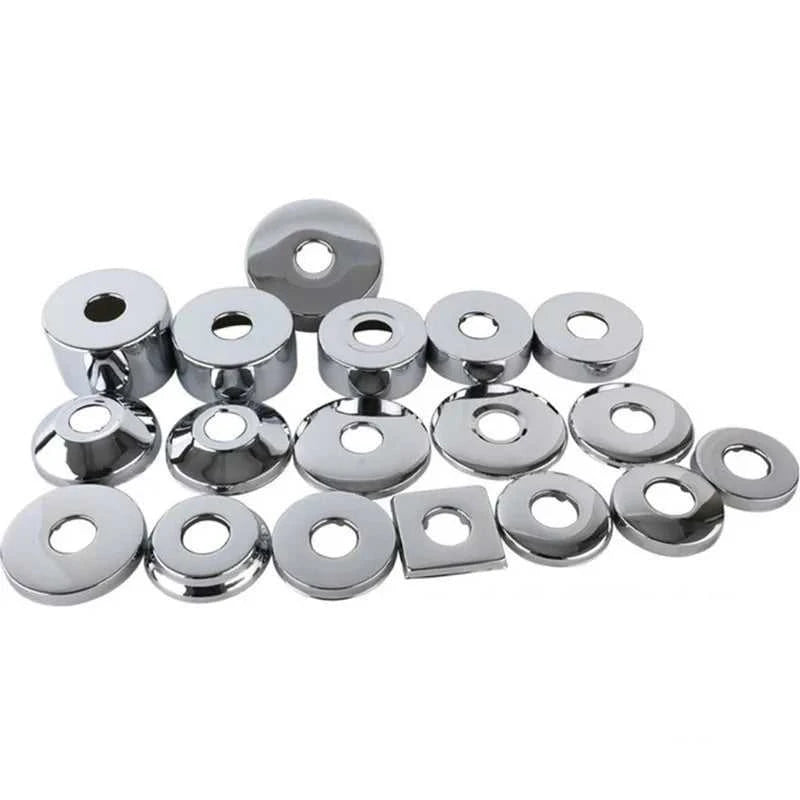 2PCS Stainless Steel Water Pipe Connector G1/2 Faucet Decorative Cover Heighten Panel Shower Kitchen Tap Accessories The jack market .AU The jack market .AU Home $ 60 14:175#C7-2pcs