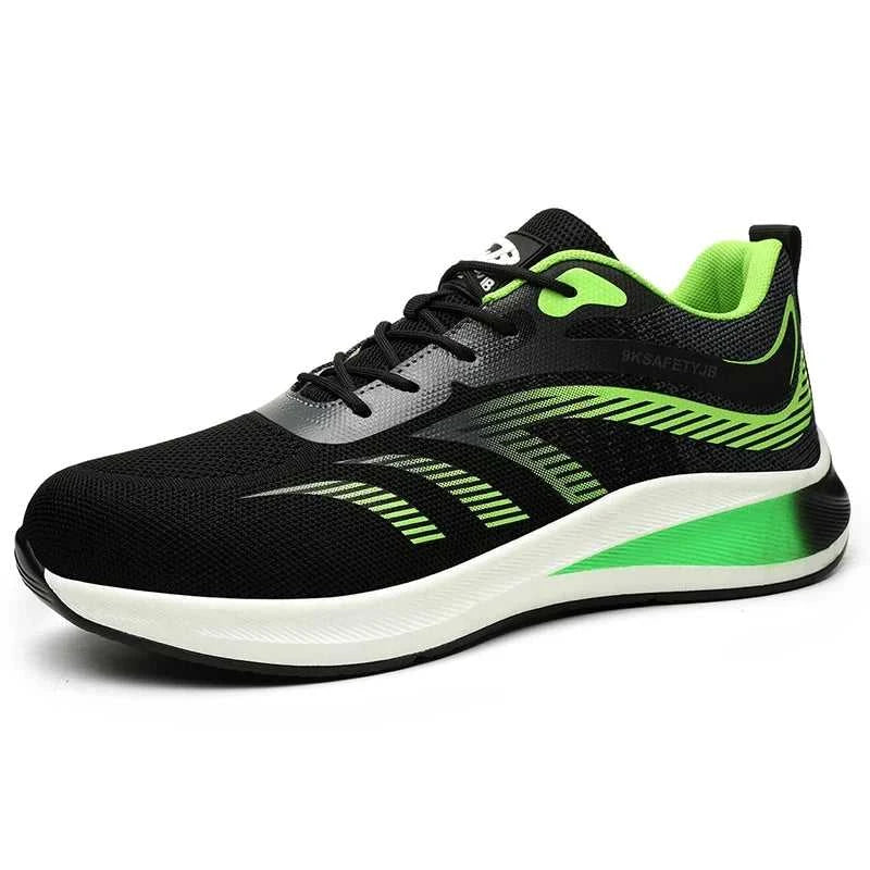 New 2024 Fashion Men Safety Shoes Steel Toe Sneakers Lightweight Anti-smash Anti-puncture Man Breathable Work Safety Boots The jack market .AU The jack market .AU Step Up Your Style: Trendy Shoes for Every Occasion! $ 98 14:175#Green;200000124:200000338