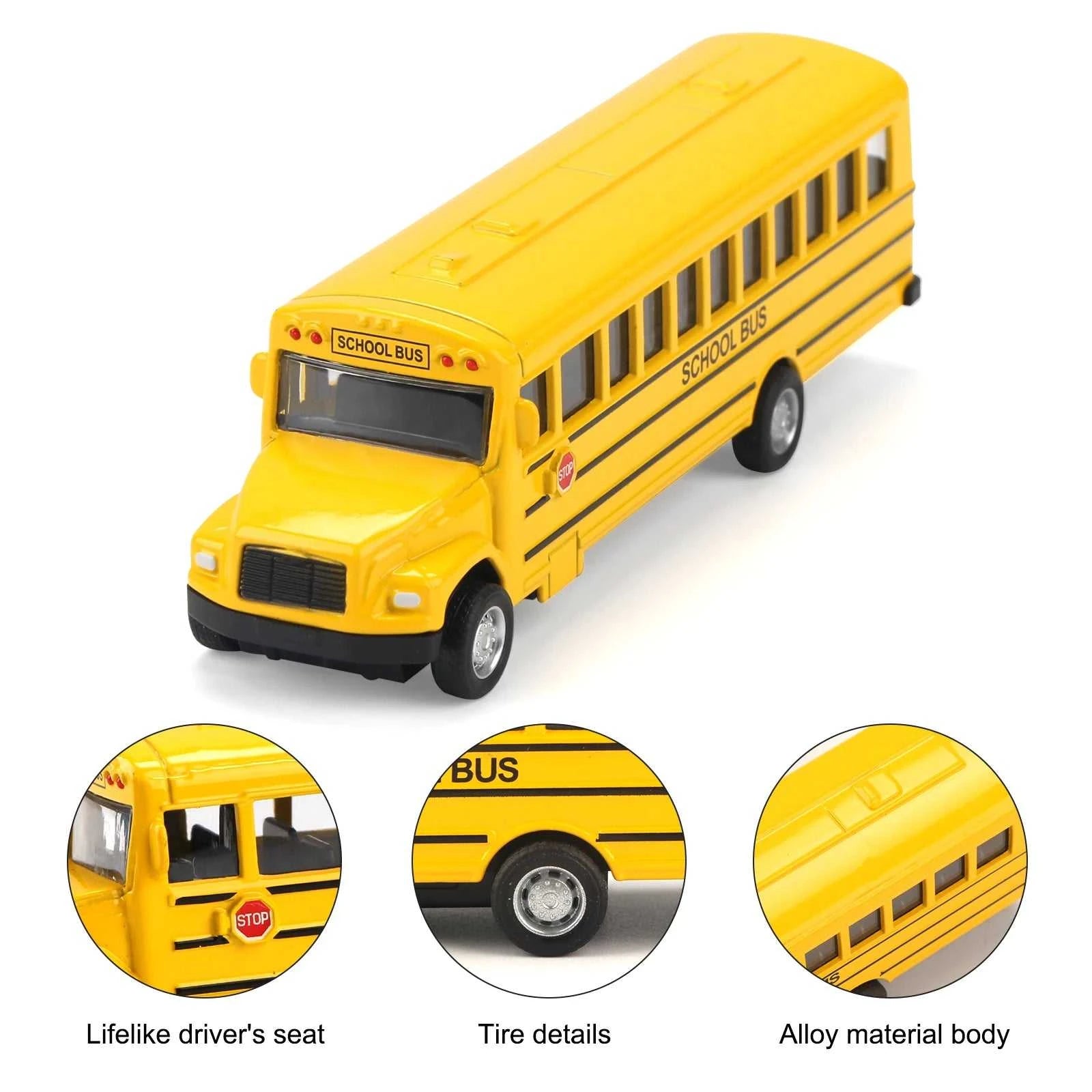 Simulation Alloy School Bus Inertia Toys Car Model Pull Back Car Interactive Toys Car Collection Educational Boy Gifts Toys The jack market .AU The jack market .AU Little Wonders $ 50 14:29#school bus