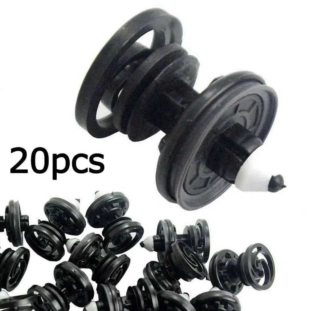 20x Car Interior Door Panel Push Card Clip 7L6868243 For Caddy Touran Tiguan Golf 4 5 6 7 Passat CC Polo Beetle Jetta T5
