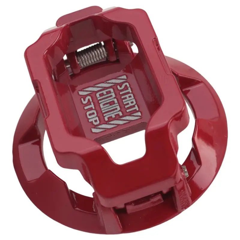 A64P-Car Start Stop Button Decor Car Engine Push Start Switch Button Cover Protector Start Stop Button For Car
