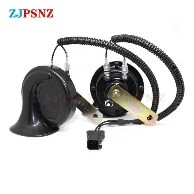Auto Horn Plug 4 Wires Corrugated Tube Dedicated Snail Horn Socket Conversion Plug Car Speakers Single Horn Refit Double Horn