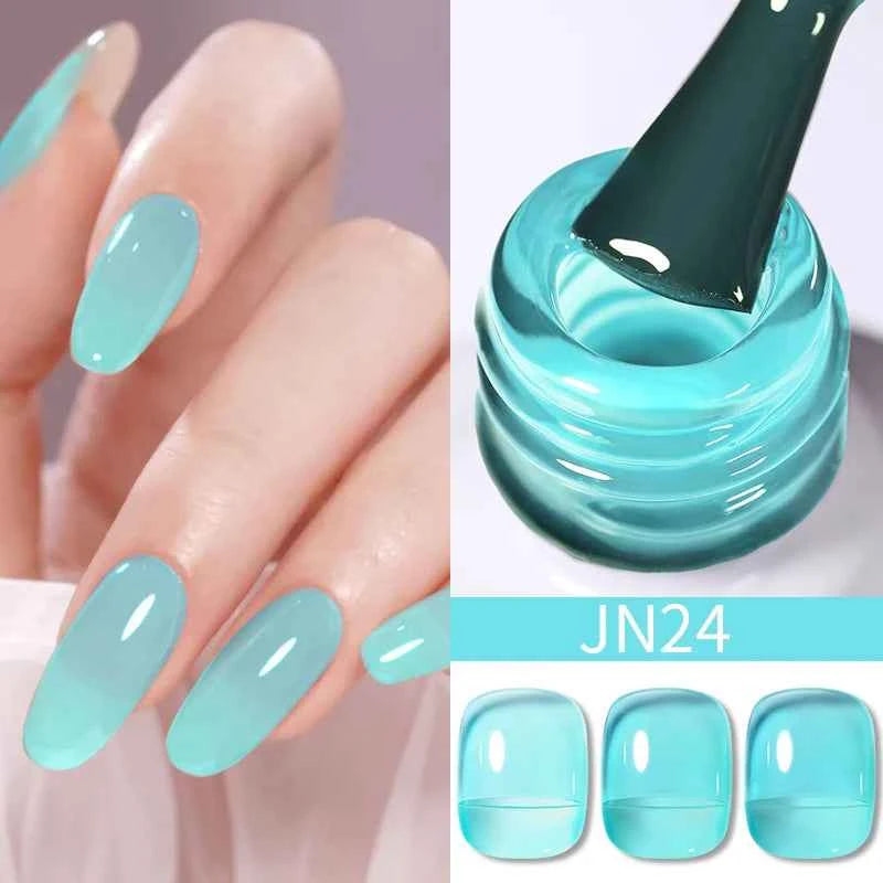 BORN PRETTY Neon Red Gel Nail Polish Yellow Green Summer Color Semi Permanent Varnish 10ml Soak Off UV LED Nail Art Manicure