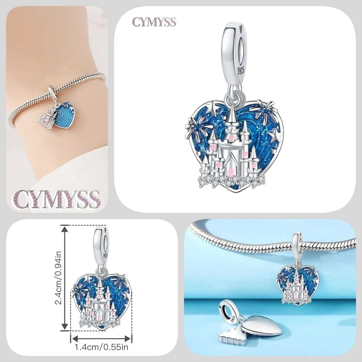 S925 Sterling Silver Charm Bead Angel Prayer Travel Memorial Pendant Fine Birthday Gift Fit Bangle Bracelet Necklace DIY Jewelry The jack market .AU The jack market .AU Jewellery & Chains $ 49 14:200004890#OTC1204