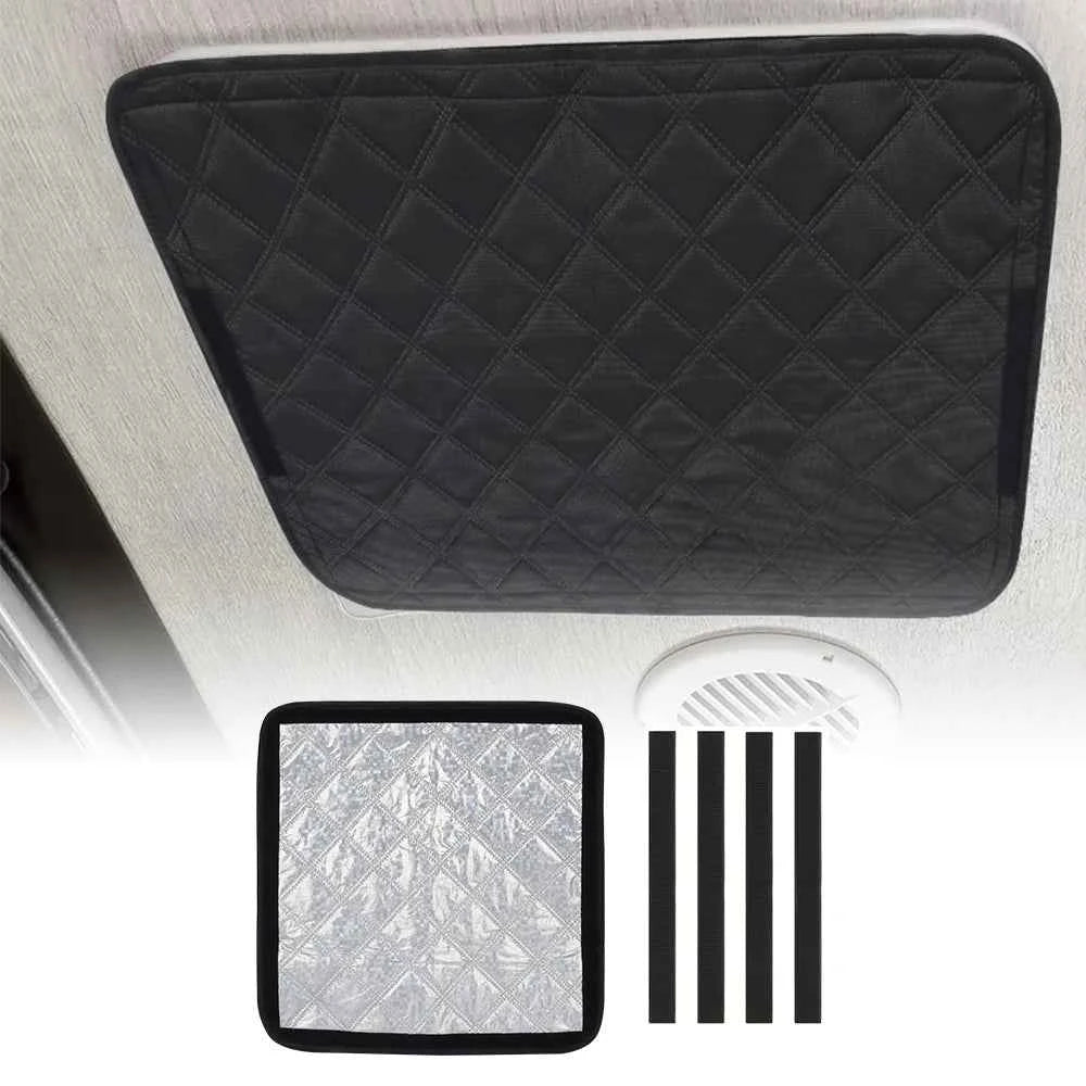 1set Caravan Vent Cover Foldable Insulating Shade Roof Ventilation Heat Reflection 40.64cm for Campers Trailers Camper Motorhome