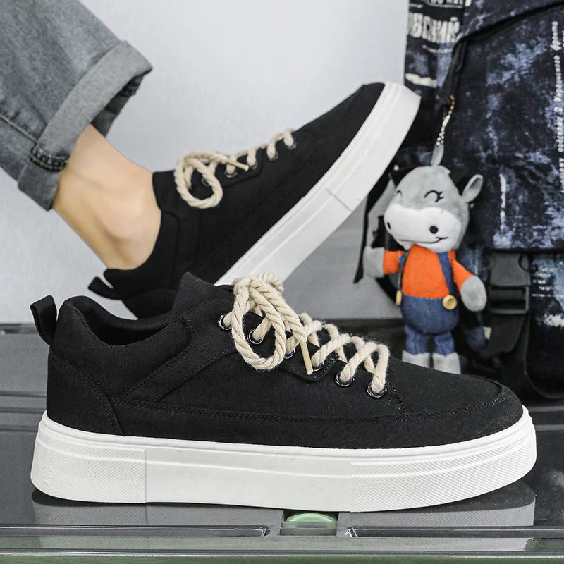 Men's shoes spring summer new styles men's niche design youth versatile casual shoes sports trendy shoes board shoes