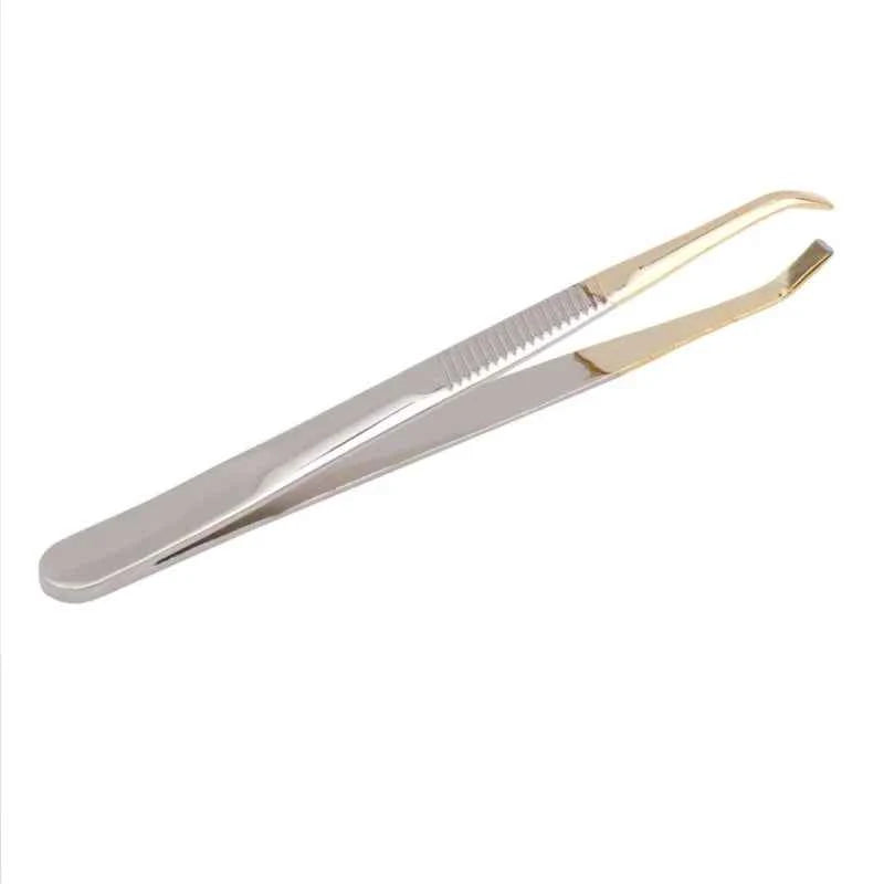 1PC High Quality Make Up Tools Pince Epiler Eyebrow Tweezer Stainless Steel Slant Tip Eyes Tweezer Clip For Face Hair Removal