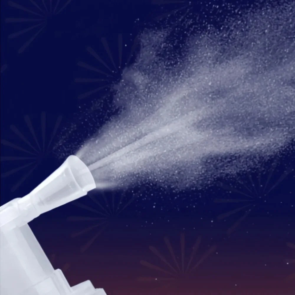 140ml Powder Atomizer Bottle Barber Talcum Emulsion Spray Travel Container Lotion Dispenser Rotate Bottle Salon Accessories