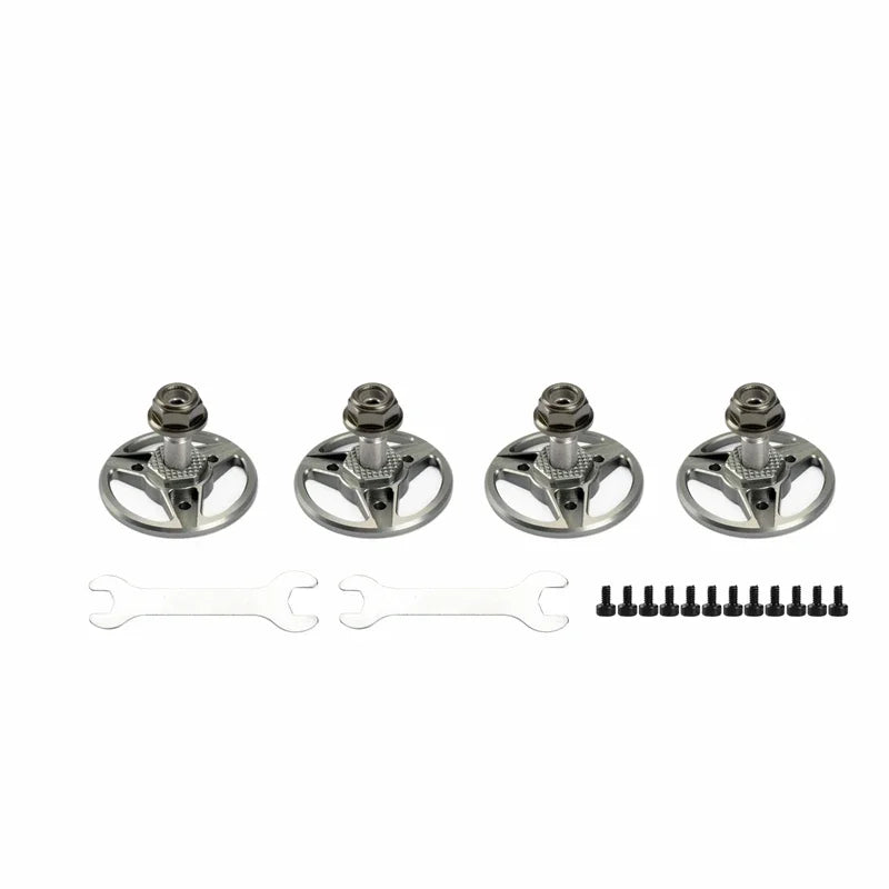 4 PCS Skystars Propeller Mount Adapter for DJI FPV Drone Support 5-inch 5042 Propeller Prop with M5 Mounting Hole  Grey