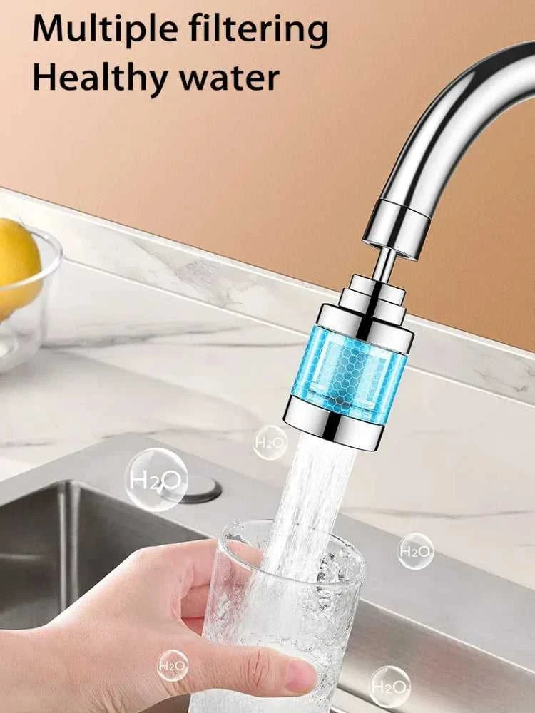 Kitchen Faucet Purifier 360°Rotating Anti Splash Water Telescopic Faucet Extender 316 Stainless Steel Faucet Tap Water Filter The jack market .AU The jack market .AU $ 71 14:10#316 Two Short