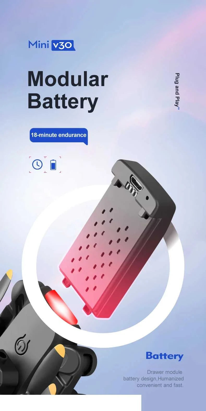 4DRC V30 Mini Drone with Camera HD 4K 1080P FPV RC Drones Profesional Five-sided Obstacle Avoidance Helicopter Drone Toy The jack market .AU The jack market .AU Drones $ 96 14:193;200007763:201336100