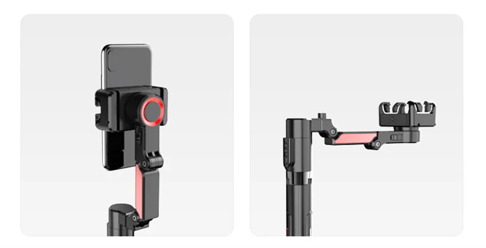 COOL DIER C10 AI face tracking Gimbal For Phone Stabilizer, 360 Auto Rotation Desktop Follow Gimbal with Remote for Smartphone