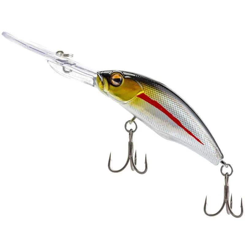 Mandarin Fish Specialized Long Tongue Plate Minnow 9g 10cm Freshwater Hard Bait Bionic Fishing Lure The jack market .AU The jack market .AU Fishing Gear $ 30 14:29#Red head silver body