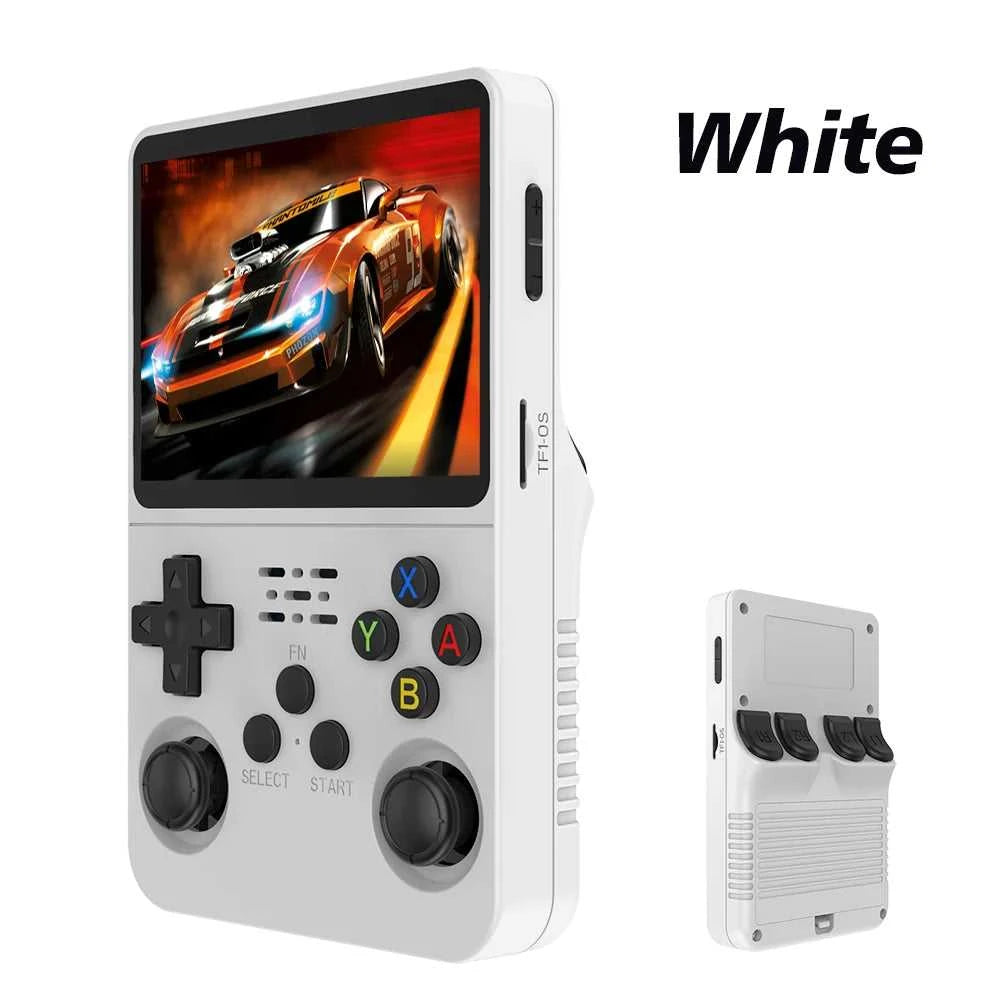 R35s Plus R36S Retro Handheld Video Game Console Linux System 3.5 Inch IPS Screen Portable Pocket Video Player 64GB 128GB Games The jack market .AU The jack market .AU Accessories Electronics $ 110 14:193#Black 64GB