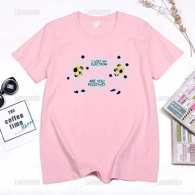 I Lost An Electron Tom Holland Same Style Graphics T Shirt Men Women High Quality Cotton T-shirts Fashion Streetwear Ropa Hombre The jack market .AU The jack market .AU Men Fashion $ 36 14:350852#88179cotton-pink;5:4182