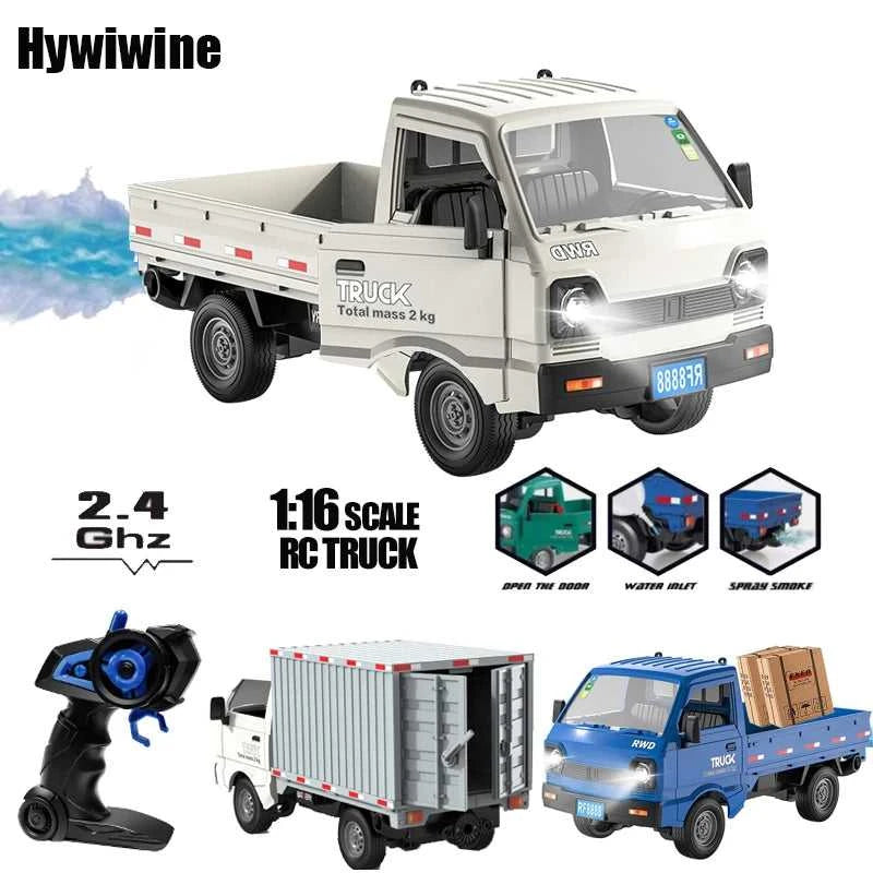 RC Truck 1:16 2.4GHZ RC Car Simulation Drift Climbing Truck With Spray and LED Lights RC Electric Truck Model Boy's Toys Gifts The jack market .AU The jack market .AU Little Wonders $ 82 14:193#A Blue car