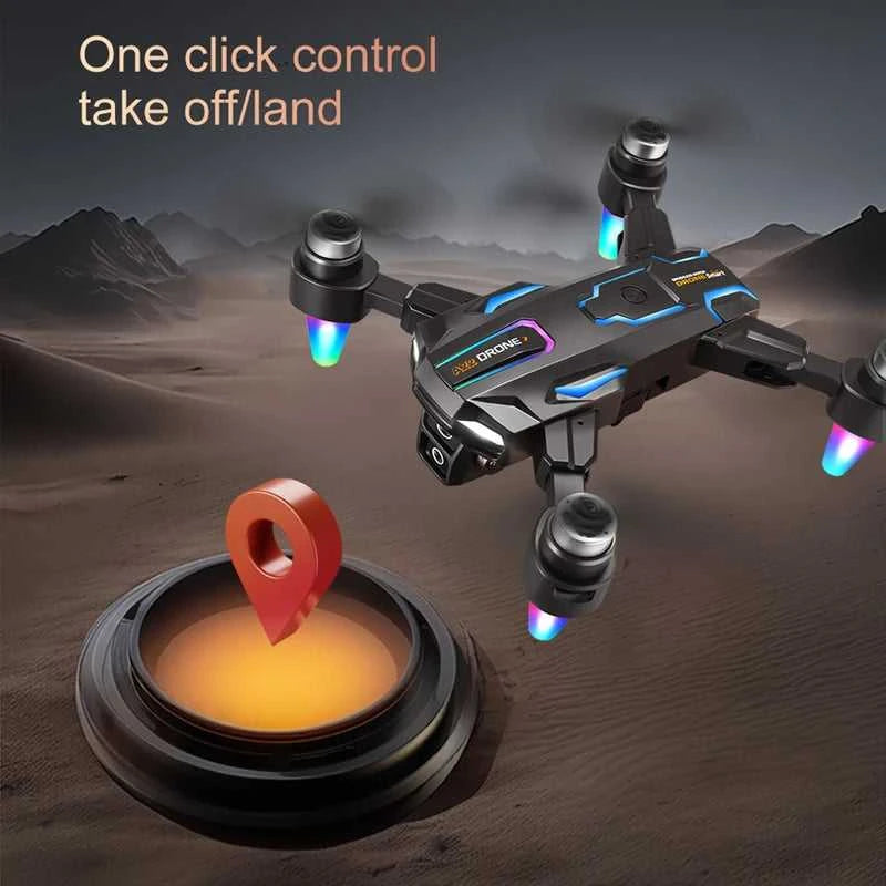New A22 Drone Aerial 8K HD Dual-Camera GPS Brushless Motor Optical Flow Hovering With Screen Remote Control Folding Drone The jack market .AU The jack market .AU Drones $ 57 14:175#Parking-Apron-Blue