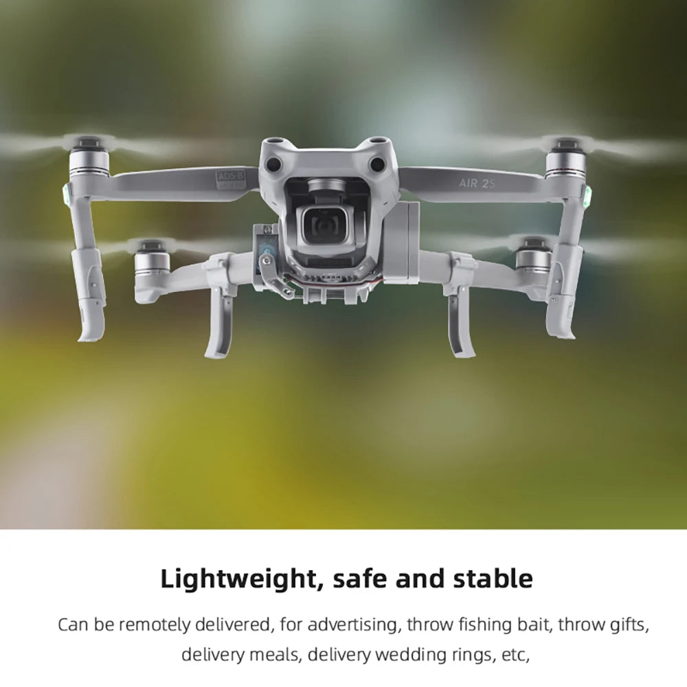 Airdrop Air Drop System for DJI Mavic Air 2/AIR 2S Drone Fishing Bait Ring Gift Deliver Life Rescue Remote Throw Thrower