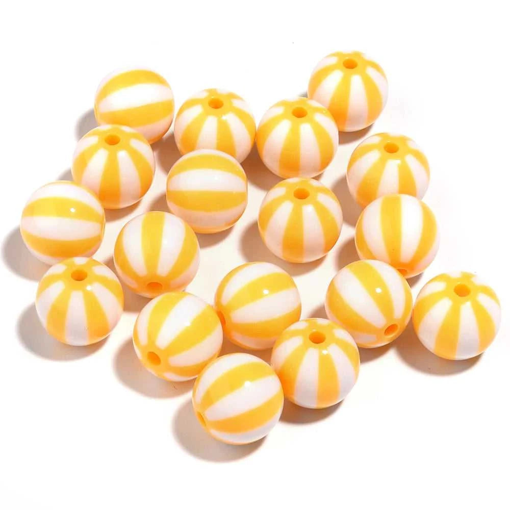 12-20mm Acrylic Large Hole Beads Colorful Stripes Round Loose Spacer Beads for Diy Bracelet Necklace Jewelry Accessories The jack market .AU The jack market .AU Jewellery & Chains $ 48 14:175#Rose Red;200000196:1071#20mm Hole 3mm 10Pcs