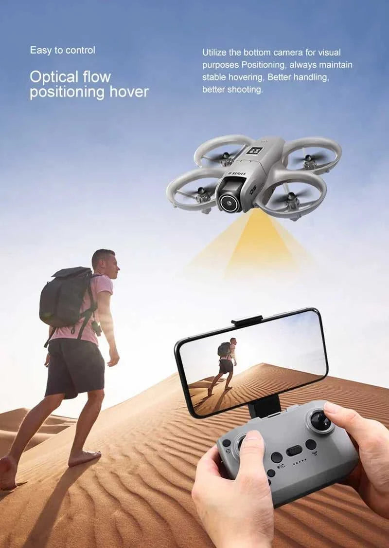 D16 Mini Drone 8K HD Dual Camera Profesional 180° Electric Adjustable GPS Positioning Obstacle avoidance Bushless UAV 2026 New The jack market .AU The jack market .AU Drones $ 106 14:29#Black Dual 8K-1B