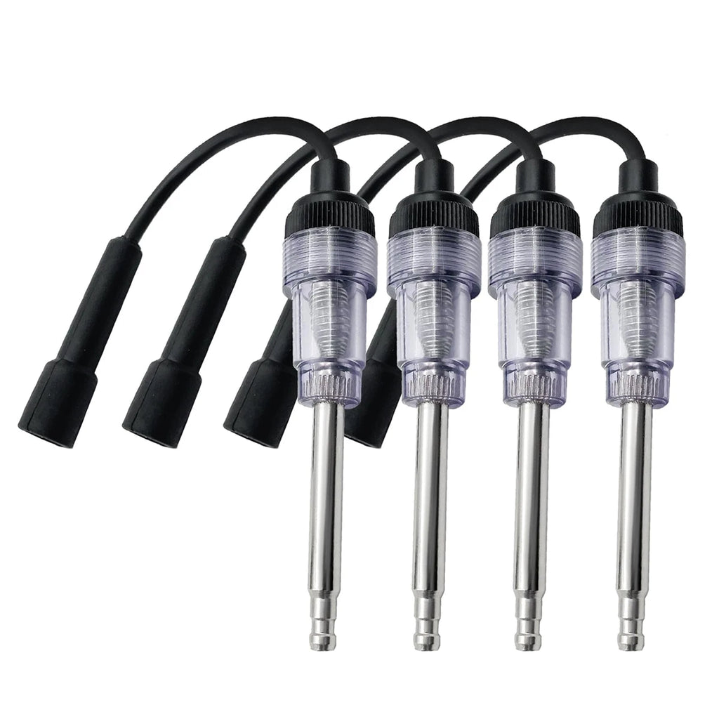 Spark Plug Tester, Engine Ignition Coil Straight Boot Test Light Checker Automotive Car Lawnmower Internal External diagnostic